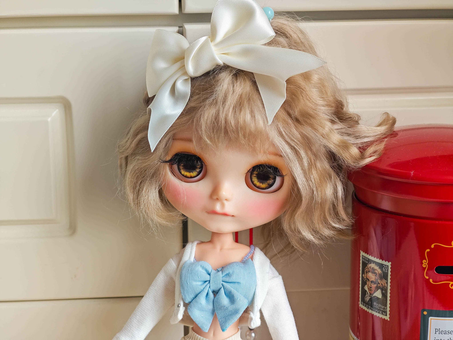 Pastel Sweetheart Blythe Outfit | Handmade Doll Clothes for OB22 & OB24