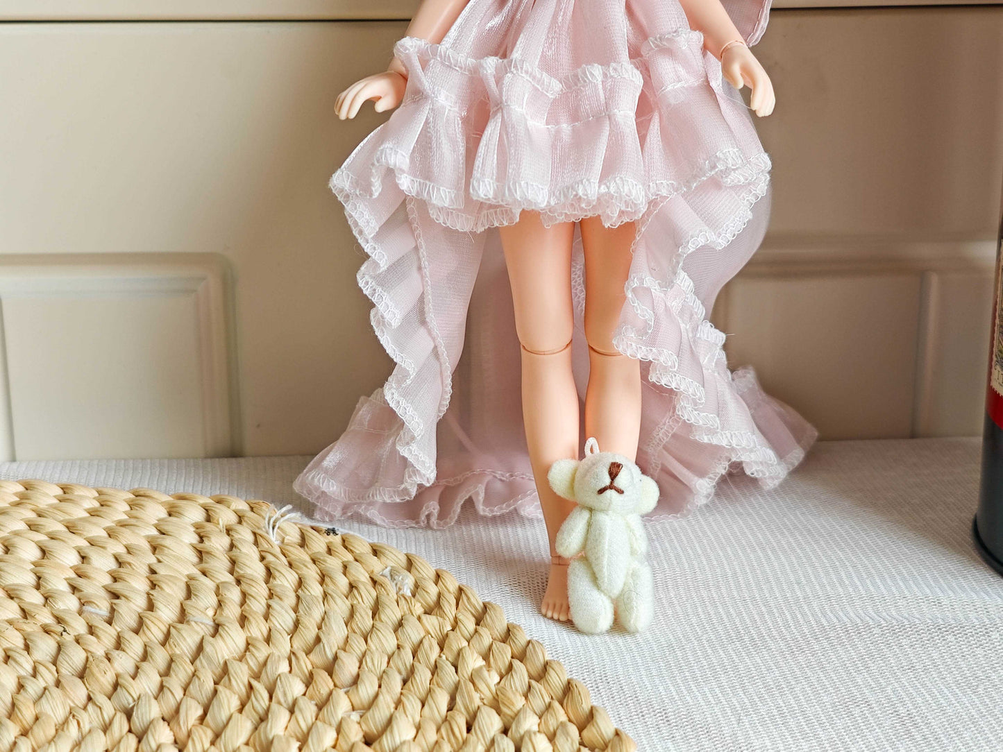 Fairytale Rose Princess Blythe Outfit | Handmade Doll Clothes for OB22 & OB24
