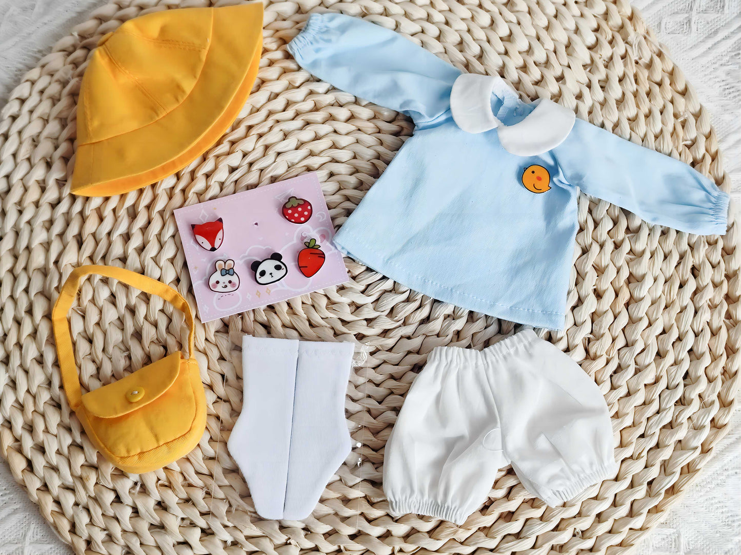 Japanese kindergarten uniform | Handmade Doll Clothes for 1/6 BJD YoSD