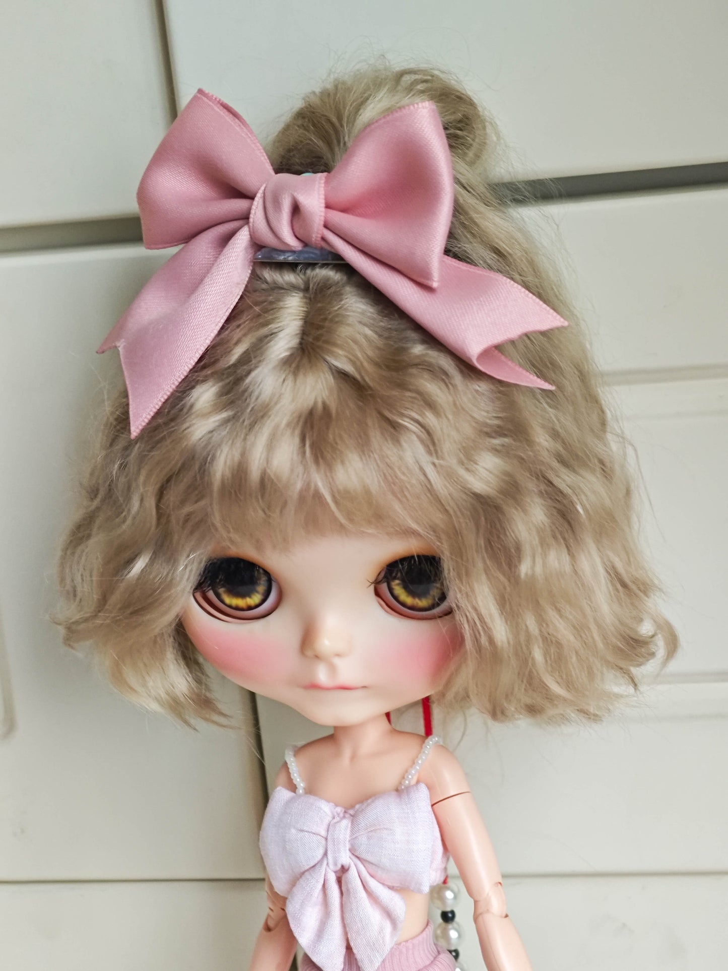 Pastel Sweetheart Blythe Outfit | Handmade Doll Clothes for OB22 & OB24