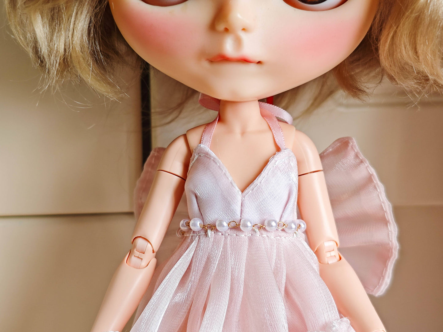Fairytale Rose Princess Blythe Outfit | Handmade Doll Clothes for OB22 & OB24