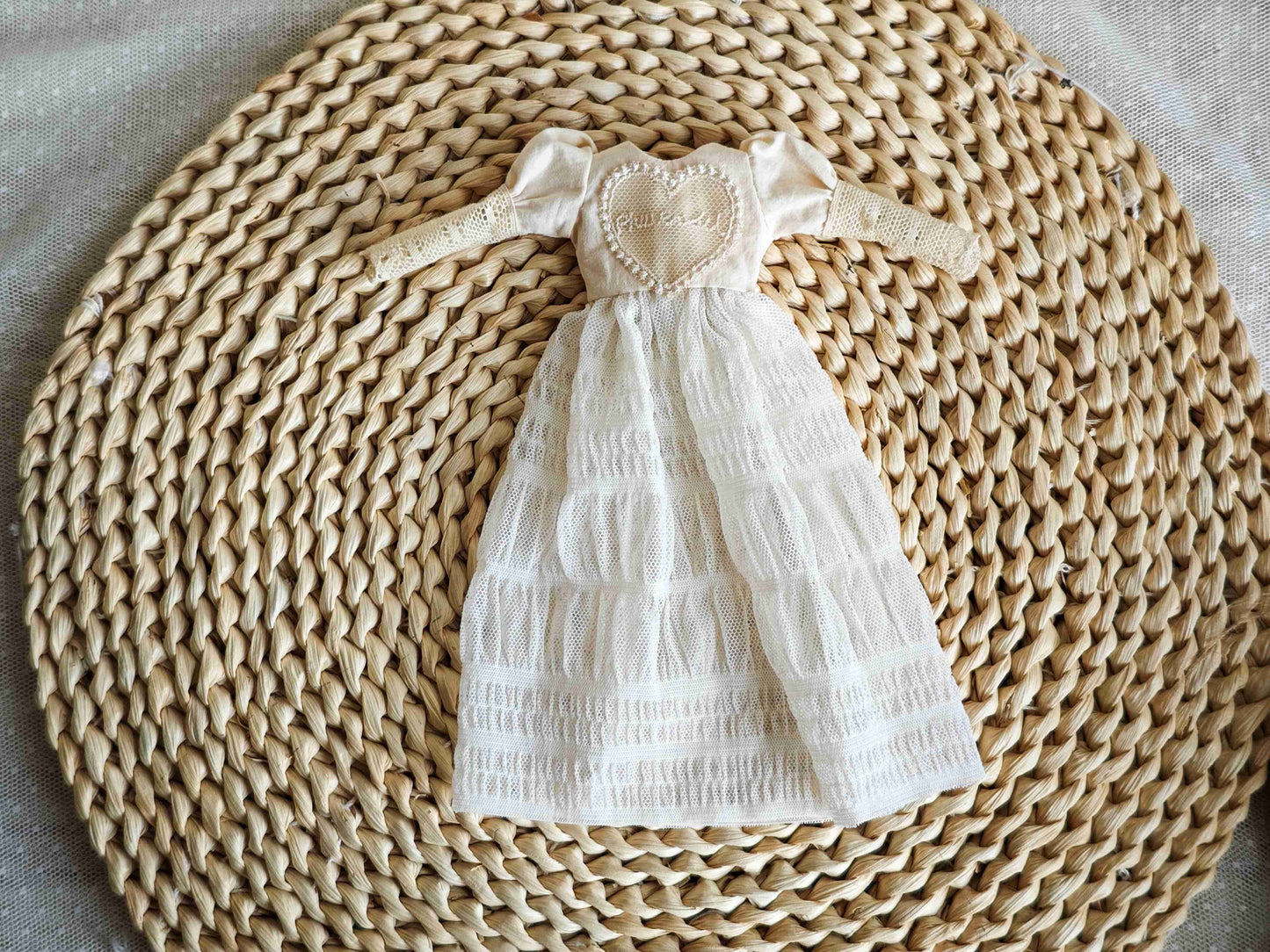 Romantic Lace Blythe Outfit | Handmade Doll Clothes for OB22 & OB24