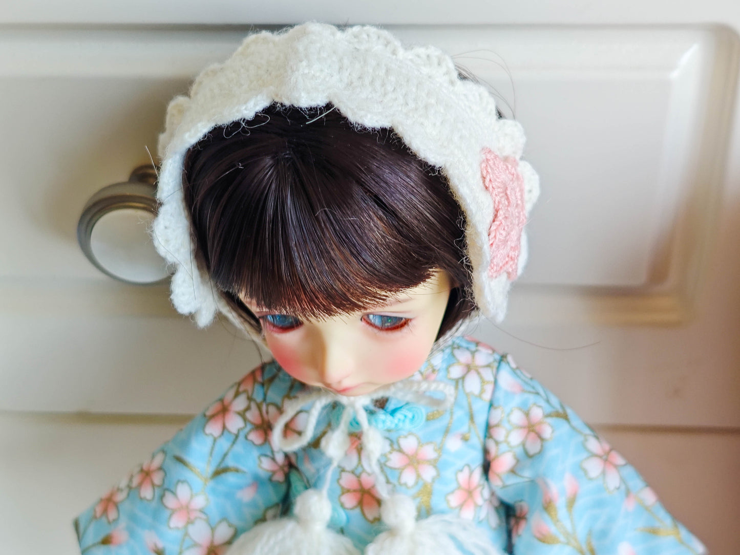 Chinese Hanfu Floral Doll Outfit| Handmade Doll Clothes for 1/6 BJD YoSD