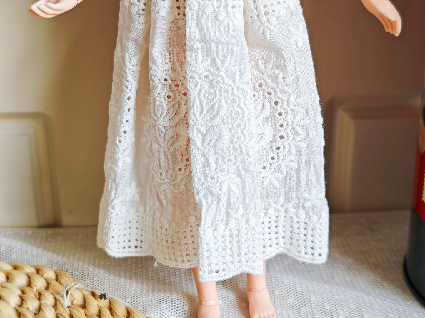 Romantic Lace Blythe Outfit | Handmade Doll Clothes for OB22 & OB24