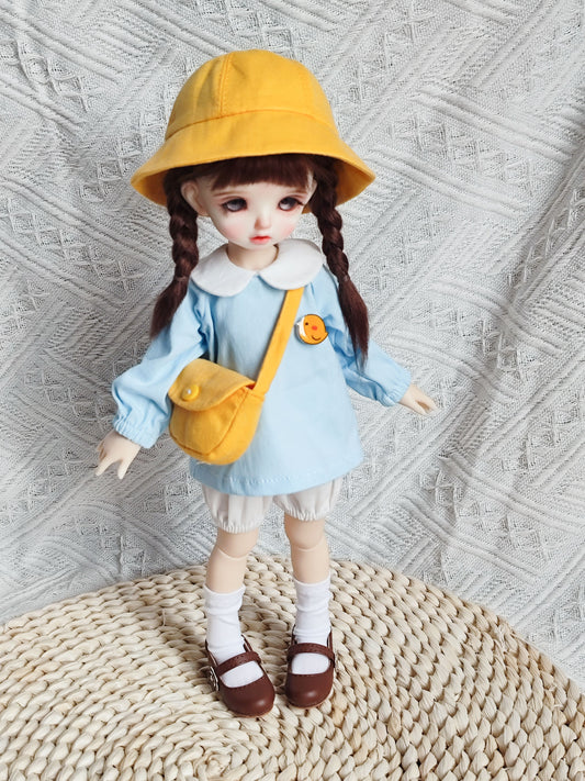 Japanese kindergarten uniform | Handmade Doll Clothes for 1/6 BJD YoSD