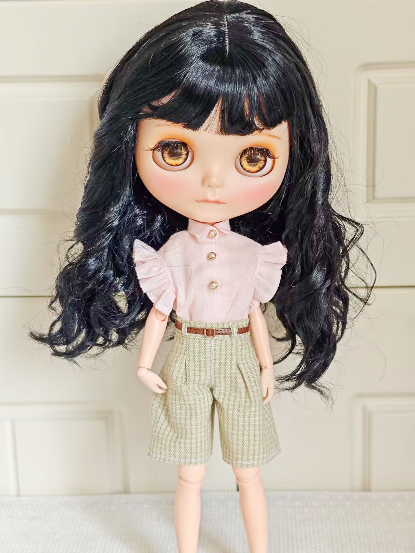 Storybook Bunny Blythe Outfit | Handmade Doll Clothes for OB22 & OB24