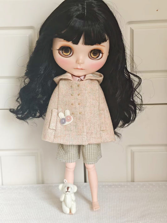 Storybook Bunny Blythe Outfit | Handmade Doll Clothes for OB22 & OB24