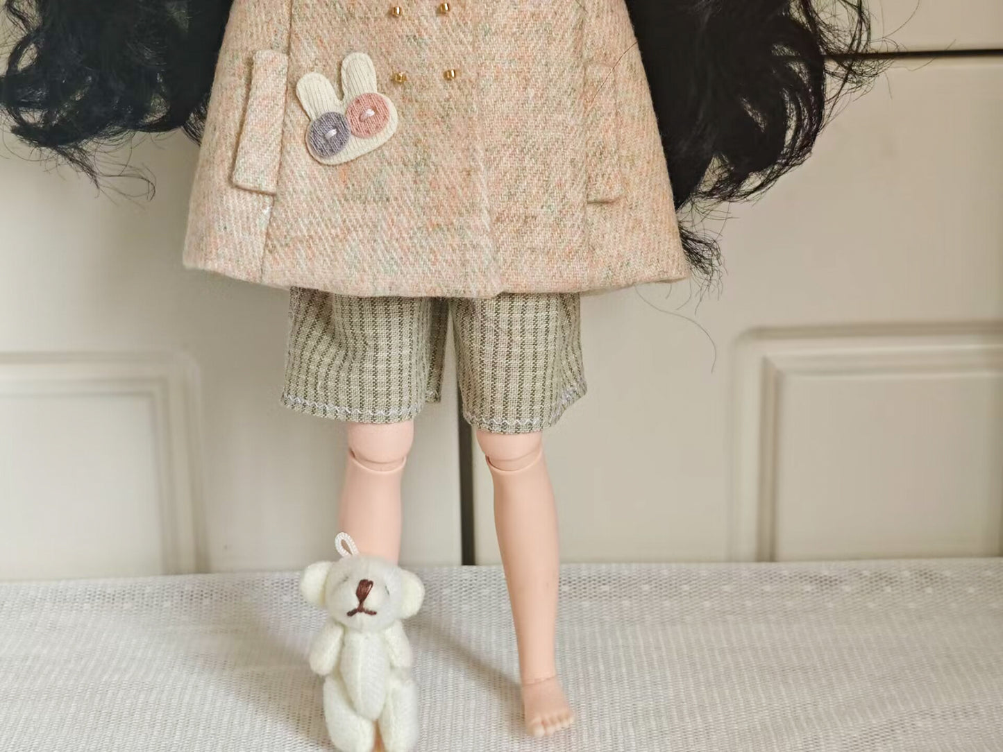 Storybook Bunny Blythe Outfit | Handmade Doll Clothes for OB22 & OB24