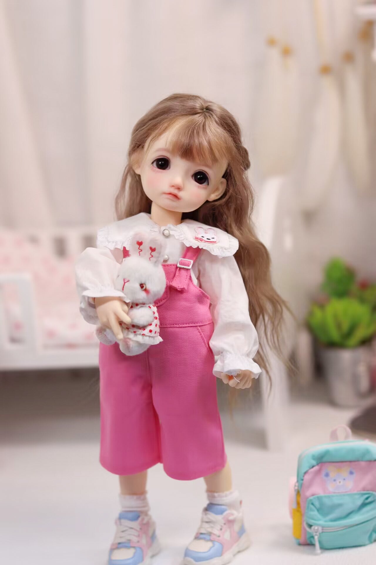 Pink Explorer Doll Outfit | Handmade Doll Clothes for 1/6 BJD YoSD