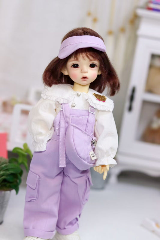 Lavender Explorer Doll Outfit | Handmade Doll Clothes for 1/6 BJD YoSD