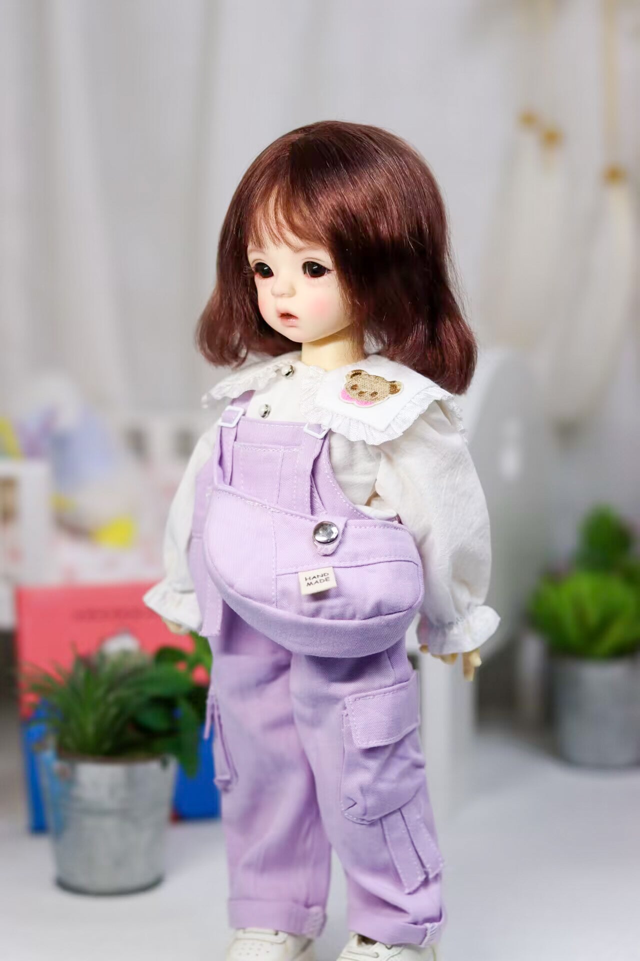 Lavender Explorer Doll Outfit | Handmade Doll Clothes for 1/6 BJD YoSD